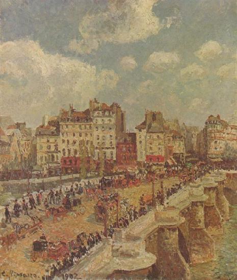 Camille Pissarro Le Pont-Neuf oil painting picture